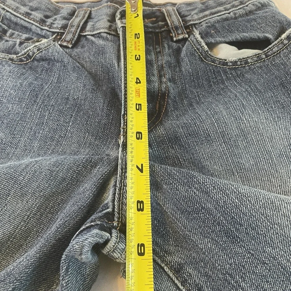 Old Navy Denim Jeans Boys 8 Slim Blue Regular Fit 100% Cotton Adjustable Waist